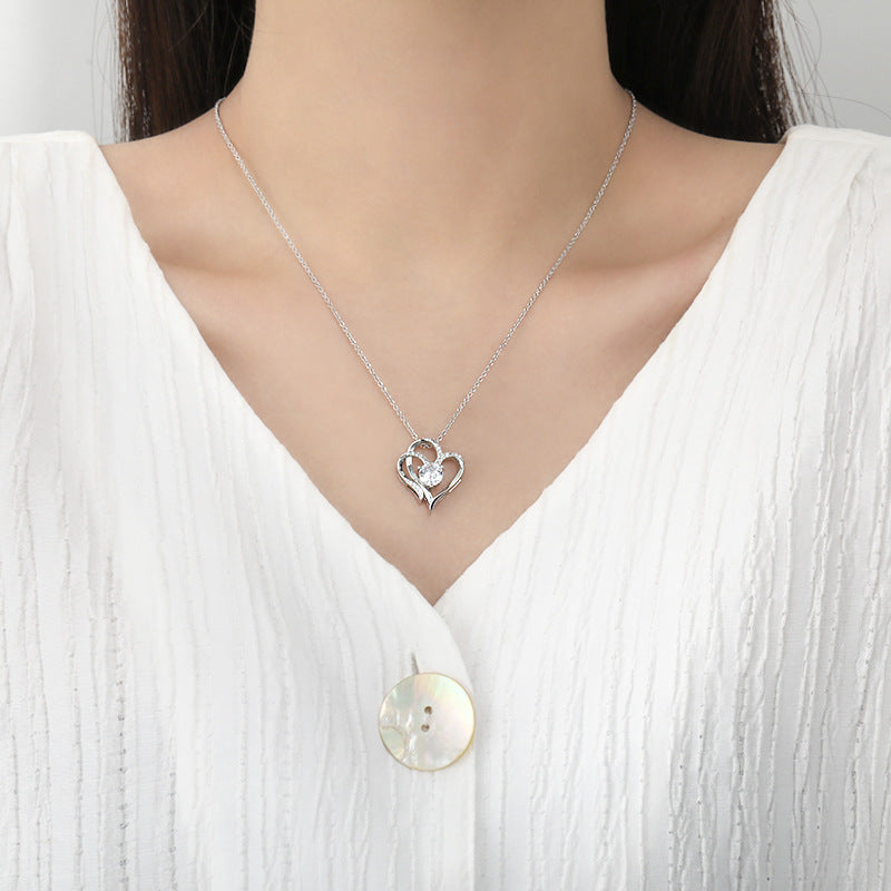 Stylish and Beautiful Love Personalized Heart-shaped Necklace