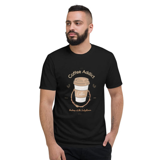 Coffee Addict T-Shirt - Wear Your Love for Coffee on Your Sleeve - Stay Comfortable and Stylish All Day Long - Darkness Of The Twilight Moon