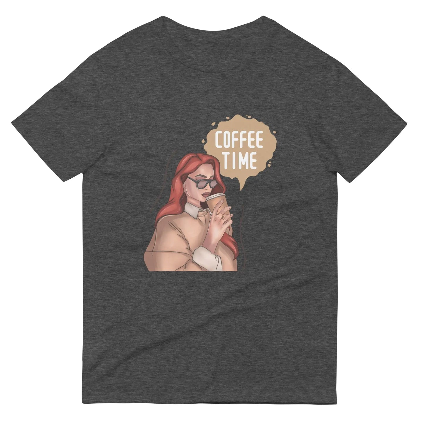 Coffee Time T-shirt - Wear Your Love for Coffee in Style - Comfortable and Trendy Casual Tee - Darkness Of The Twilight Moon