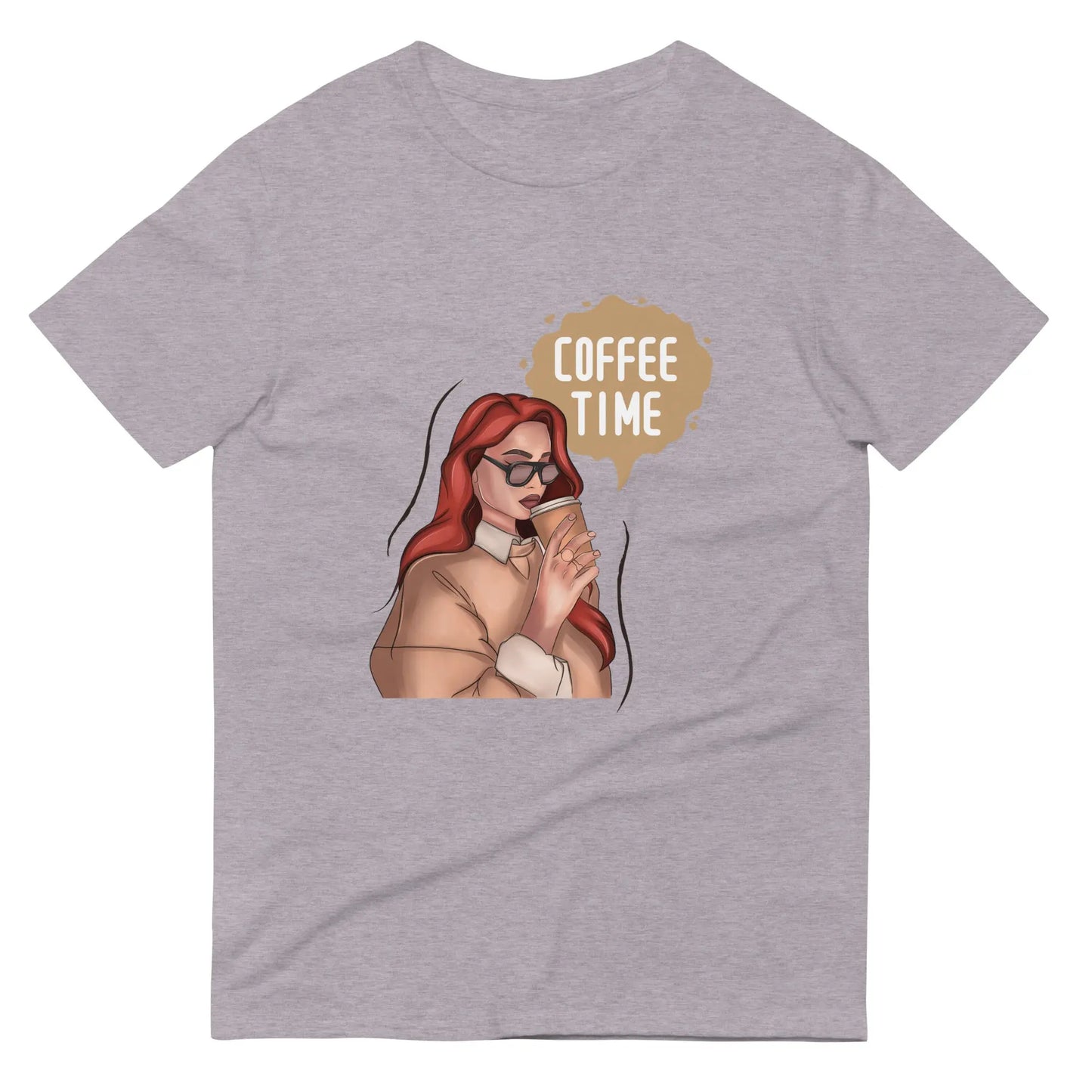 Coffee Time T-shirt - Wear Your Love for Coffee in Style - Comfortable and Trendy Casual Tee - Darkness Of The Twilight Moon