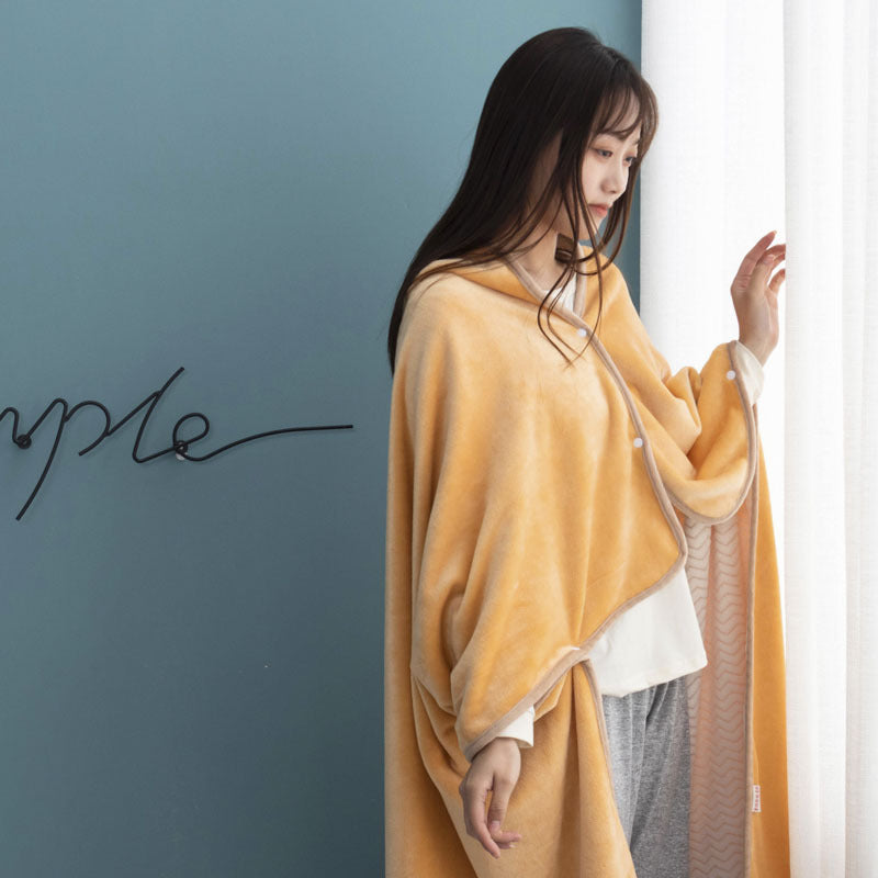 Stay Cozy and Comfortable at the Office with a Weighted Hoodie Blanket