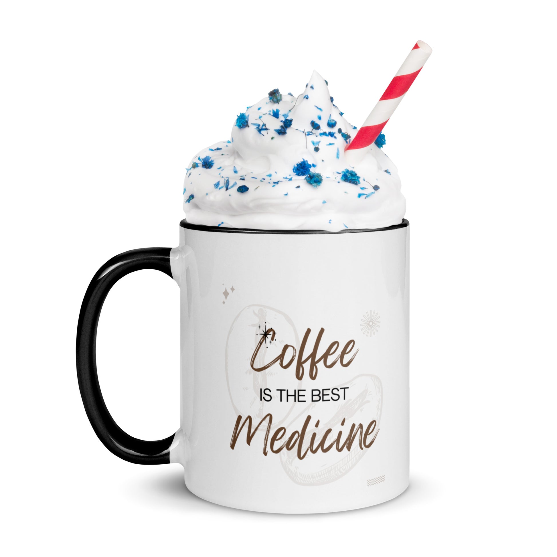 Coffee Is The Best Medicine Mug - Start Your Day with a Heartwarming Message - Energize and Refresh Yourself Every Morning - Darkness Of The Twilight Moon