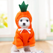 Dog Clothes For Small Dogs Hoodies Winter Warm Fleece