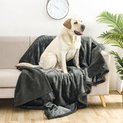 Double-sided Pet Waterproof Blanket Soft Thickened Flannel Velveteen Sherpa Blankets For Cats And Dogs Breathable And Anti-grip