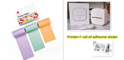 Portable Mini Thermal Label Printer Home Photo Printer