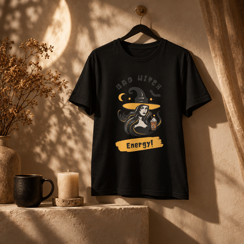 Bad Witch Energy Short-Sleeve T-Shirt