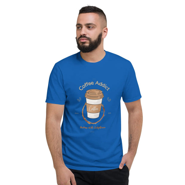 Coffee Addict T-Shirt - Wear Your Love for Coffee on Your Sleeve - Stay Comfortable and Stylish All Day Long - Darkness Of The Twilight Moon