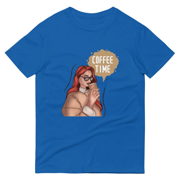 Coffee Time T-shirt - Wear Your Love for Coffee in Style - Comfortable and Trendy Casual Tee - Darkness Of The Twilight Moon