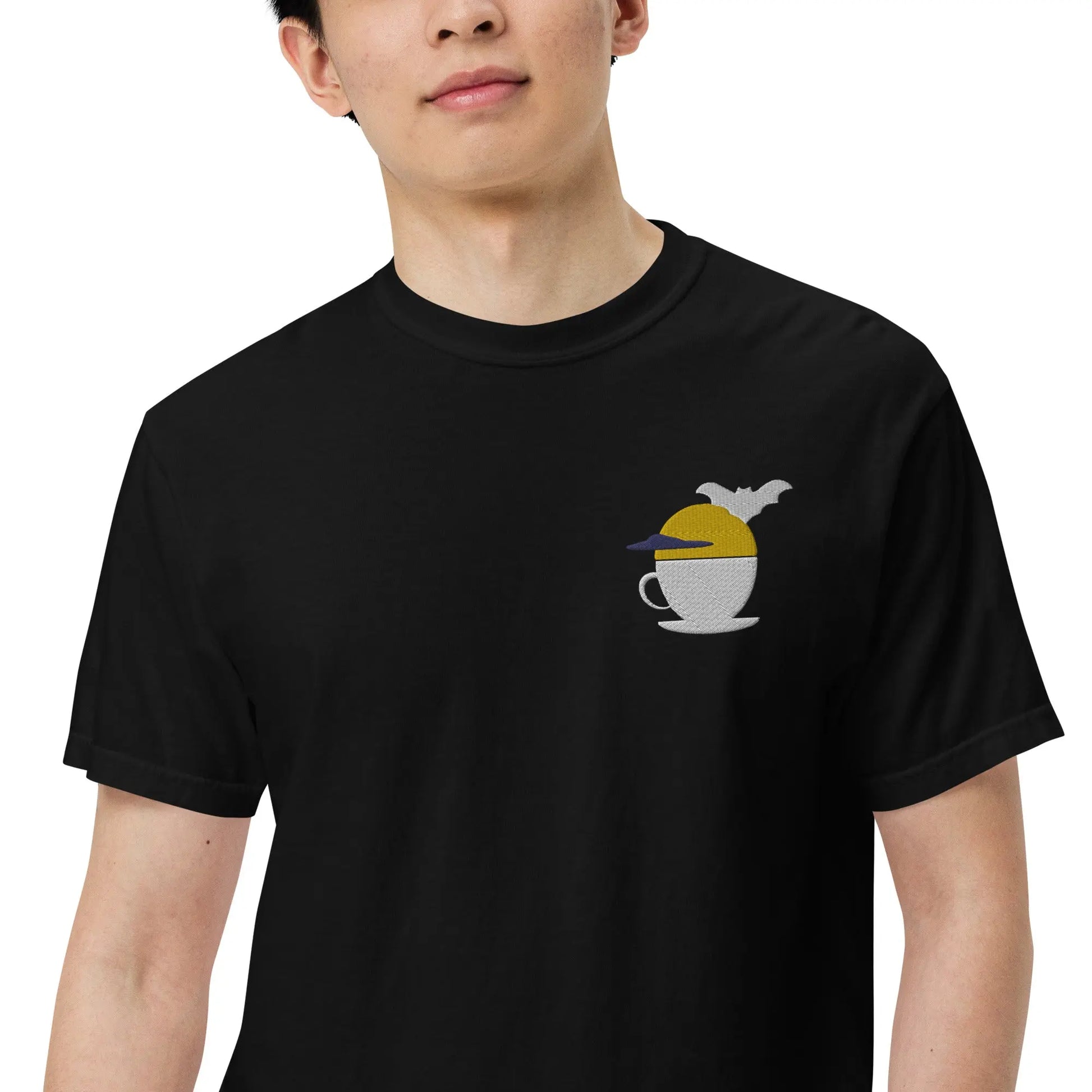 Darkness of the Twilightmoon Men's Garment-dyed T-Shirt - Make a Bold Statement with this Midnight-inspired Design - Ultimate Comfort and Style - Darkness Of The Twilight Moon