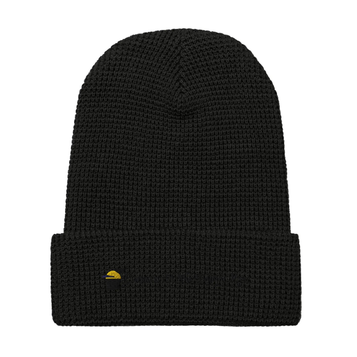 Darkness of the Twilightmoon Waffle Beanie - Embrace the Night with Style - Stay Warm and Cozy on Cold Nights - Darkness Of The Twilight Moon