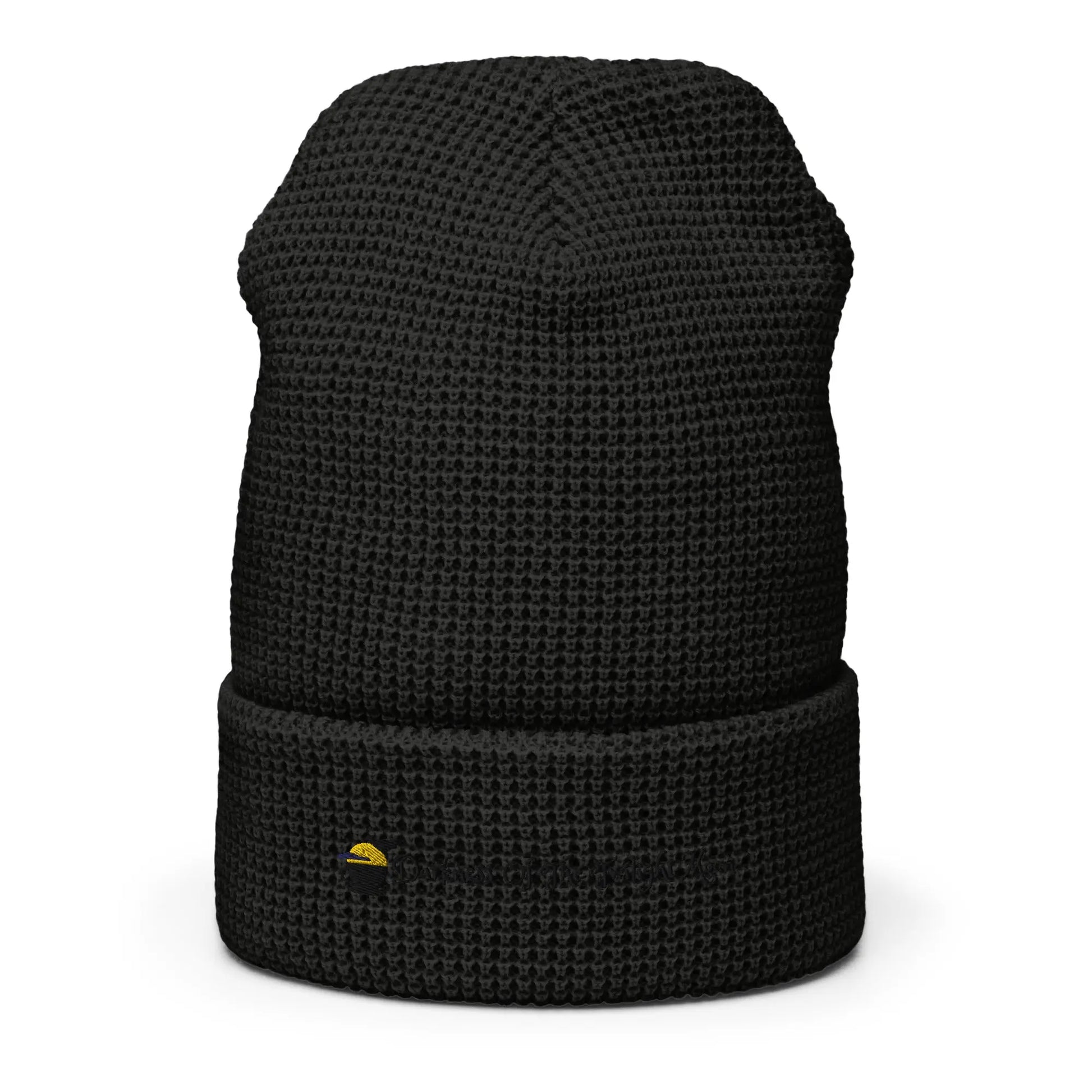 Darkness of the Twilightmoon Waffle Beanie - Embrace the Night with Style - Stay Warm and Cozy on Cold Nights - Darkness Of The Twilight Moon