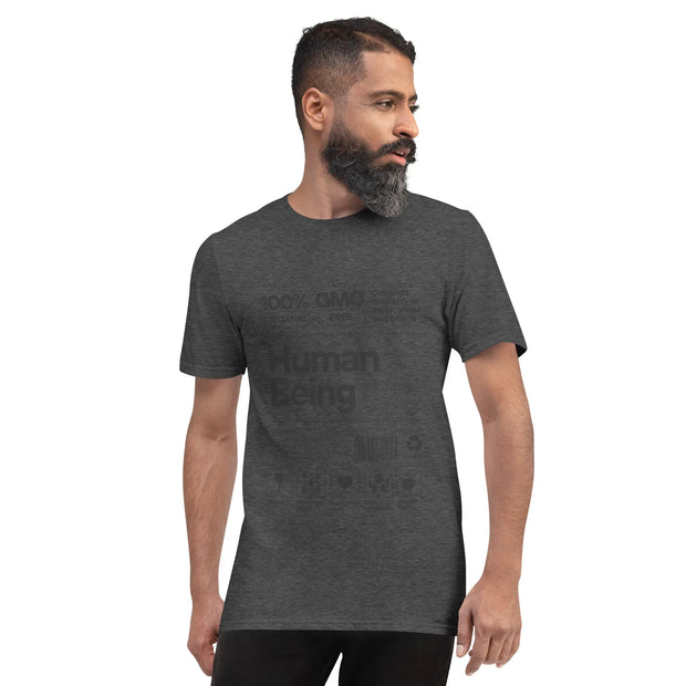 Human Being T-Shirt - Embrace Mindfulness and Self-Awareness with Positive Vibes - Darkness Of The Twilight Moon
