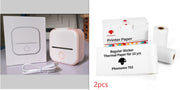 Portable Mini Thermal Label Printer Home Photo Printer