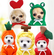 Dog Clothes For Small Dogs Hoodies Winter Warm Fleece