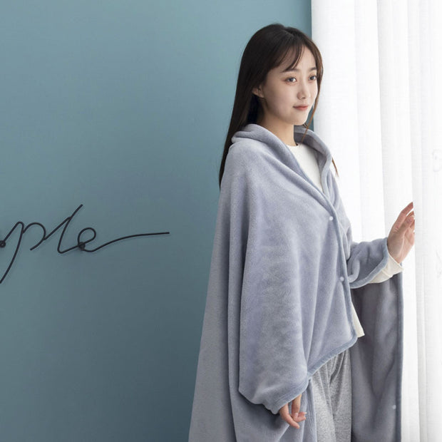 Stay Cozy and Comfortable at the Office with a Weighted Hoodie Blanket