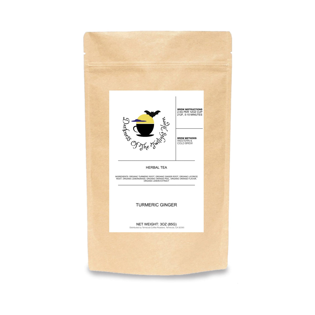 Turmeric Ginger Herbal Tea: Warming Golden Spice