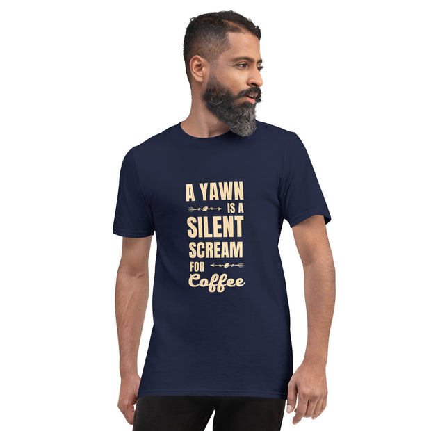 A Yawn is a Silent Scream Unisex T-Shirt - Express Yourself in Style - Stay Comfortable While Sparking Conversations - Darkness Of The Twilight Moon