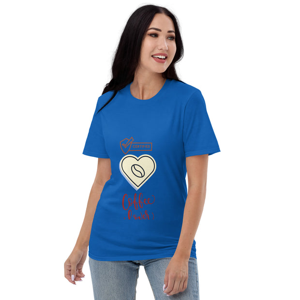 Certified Coffee Lover T-Shirt - Wear Your Love for Coffee with Confidence - Comfortable Unisex Design
