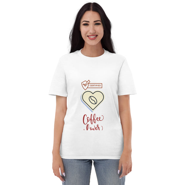 Certified Coffee Lover T-Shirt - Wear Your Love for Coffee with Confidence - Comfortable Unisex Design