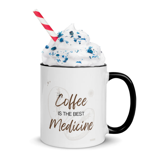 Coffee Is The Best Medicine Mug - Start Your Day with a Heartwarming Message - Energize and Refresh Yourself Every Morning - Darkness Of The Twilight Moon